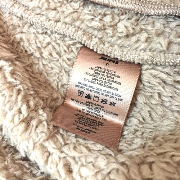 NWT SKIMS Cozy Knit High Waisted Sherpa Jogger Tigers Eye XL - Picture 12 of 16